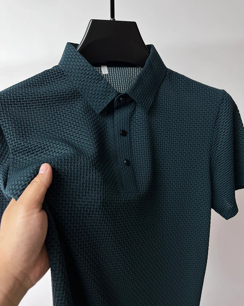 Camisa con tecnología antiarrugas