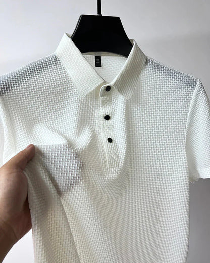 Camisa con tecnología antiarrugas